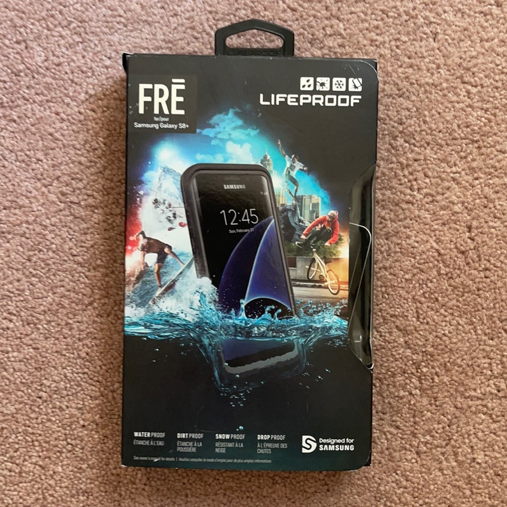 Galaxy S8 plus LIFEPROOF FRE  case